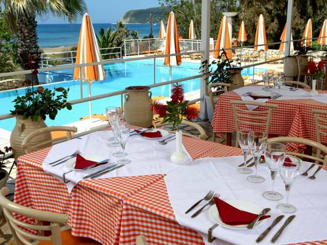 Marina Bay Hotel Skala  Exterior foto